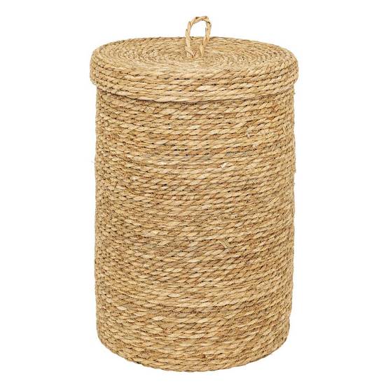 Lot de 9 Paniers en Jonc "Little Cottage" 48cm Naturel - Image 3