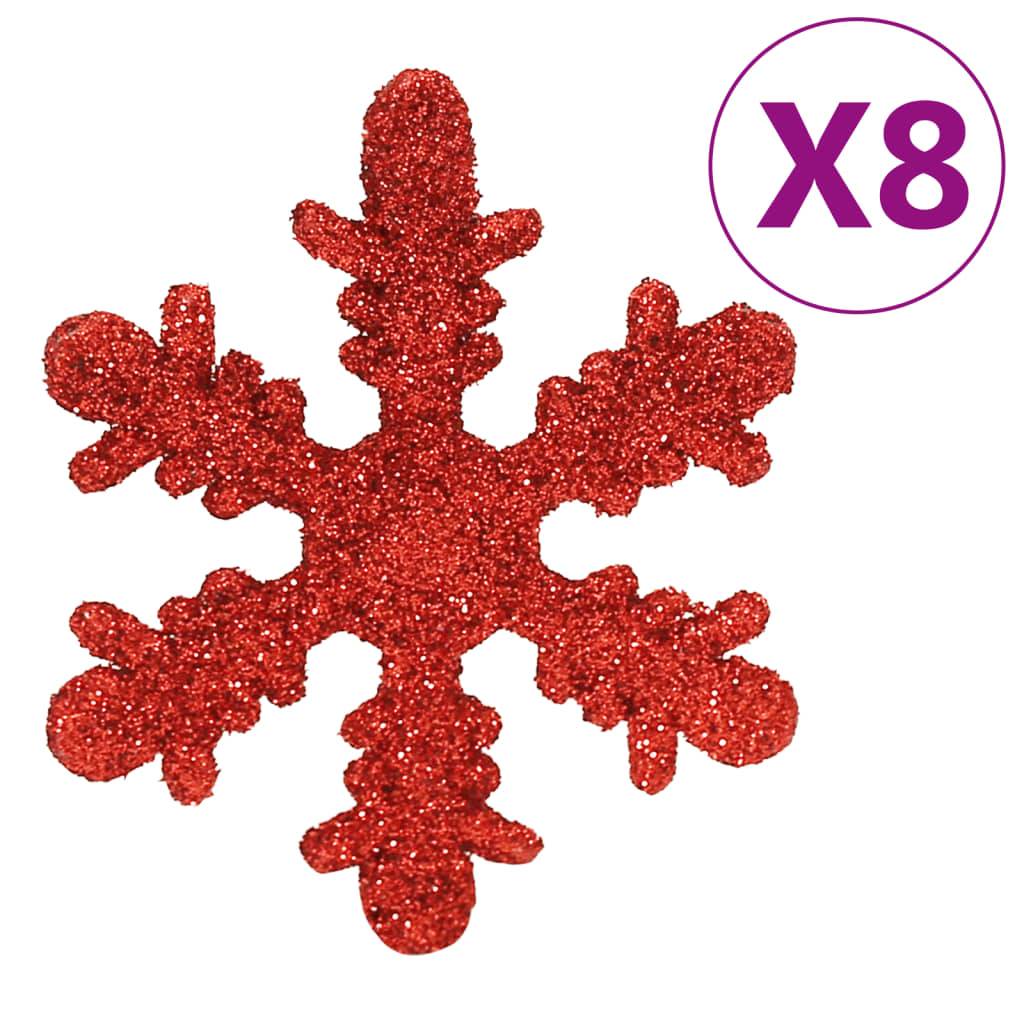 Ensemble de boules de Noël - Ornements de Noël - décorations de Noël 111 pièces rouge polystyrène - Image 9