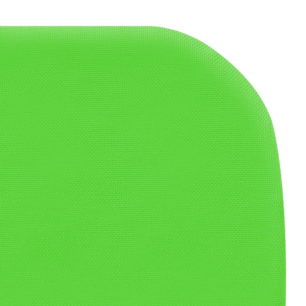 Helloshop26 - Lot de deux chaises longues transat bain de soleil acier et tissu vert - Image 6