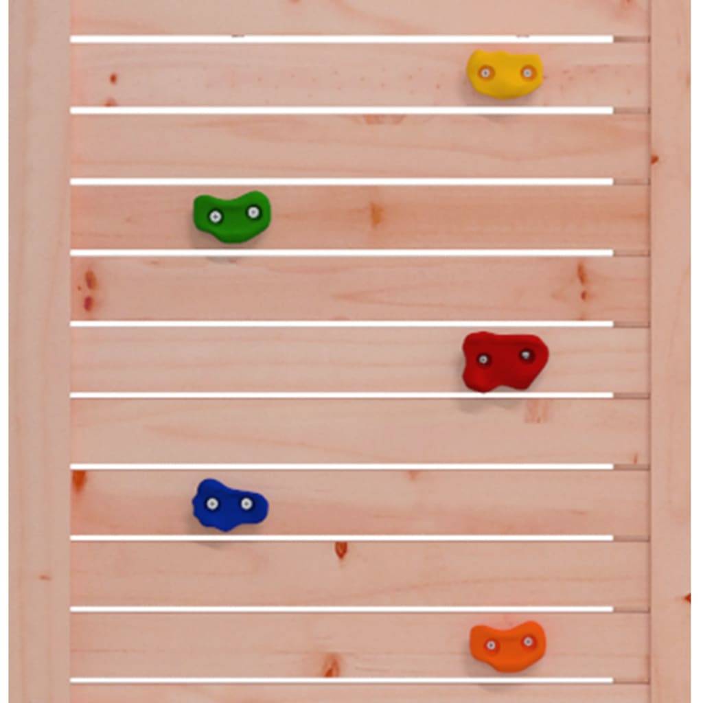 Helloshop26 - Aire de jeux d'extérieur escalade balançoires toboggan portiques robuste jeux jardin 505 x 186 x 214 cm bois massif de douglas - Image 6