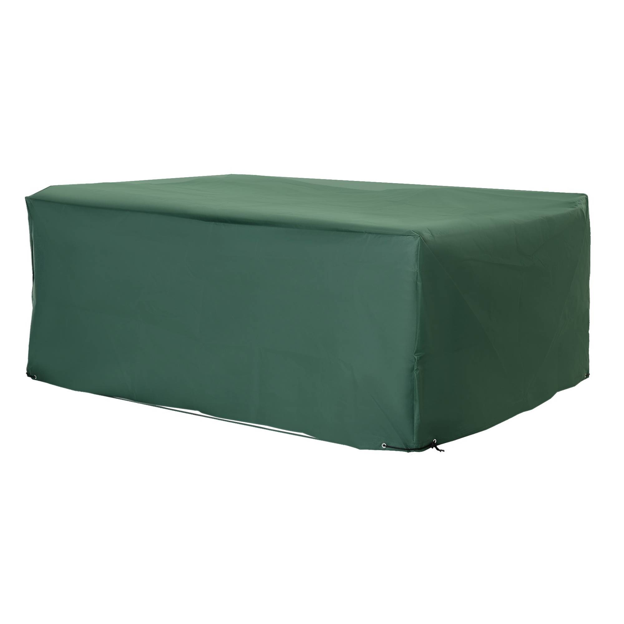 Housse de protection salon de jardin étanche 600D Oxford, bâche extérieure rectangulaire 210 x 140 x 80 cm, vert - Image 2