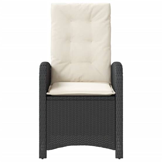 ComfortXL - Fauteuils Relax de Jardin Inclinables Résine Tressée Dossier Réglable pour Terrasse Lot de 2 Noir – ComfortXL Outdoor Living - Image 5