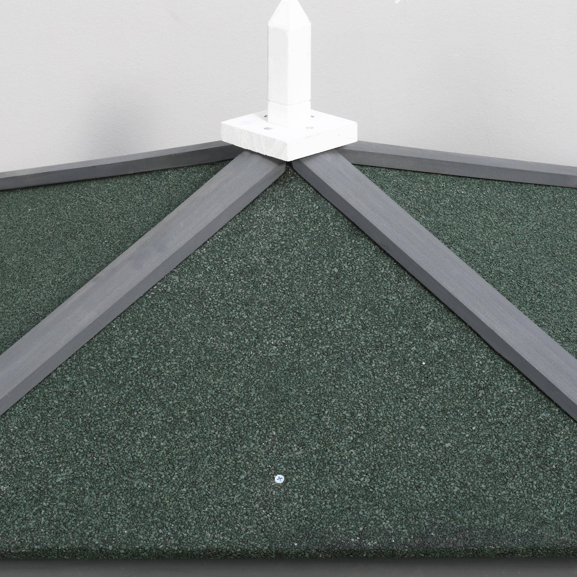 Poulailler Bois Pin Enclos Extérieur avec Pondoir Toit Bitumé Gris 196x76x97cm - ComfortXL pet Living - Image 8