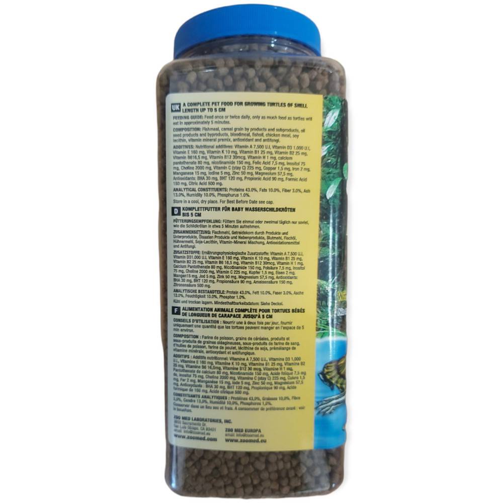 Zoomed - Zoo Med - Nourriture pour tortues aquatiques – Formule pour nouveau-nés 425g - Image 3