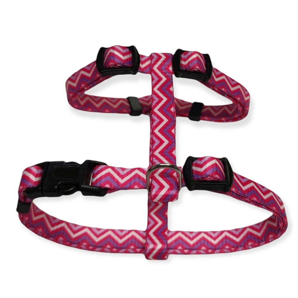 Harnais rose PUPPY PIXIE XS 8 mm 18 à 29 cm pour chiots - Image 1