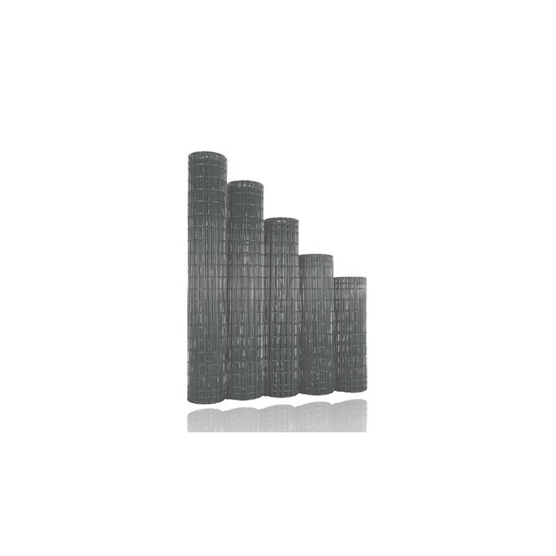 Grillage soudé en rouleau H1m00 x L25m fil 2.5mm maille 100x50 mm Gris anthracite - Easy Clôture - Image 2