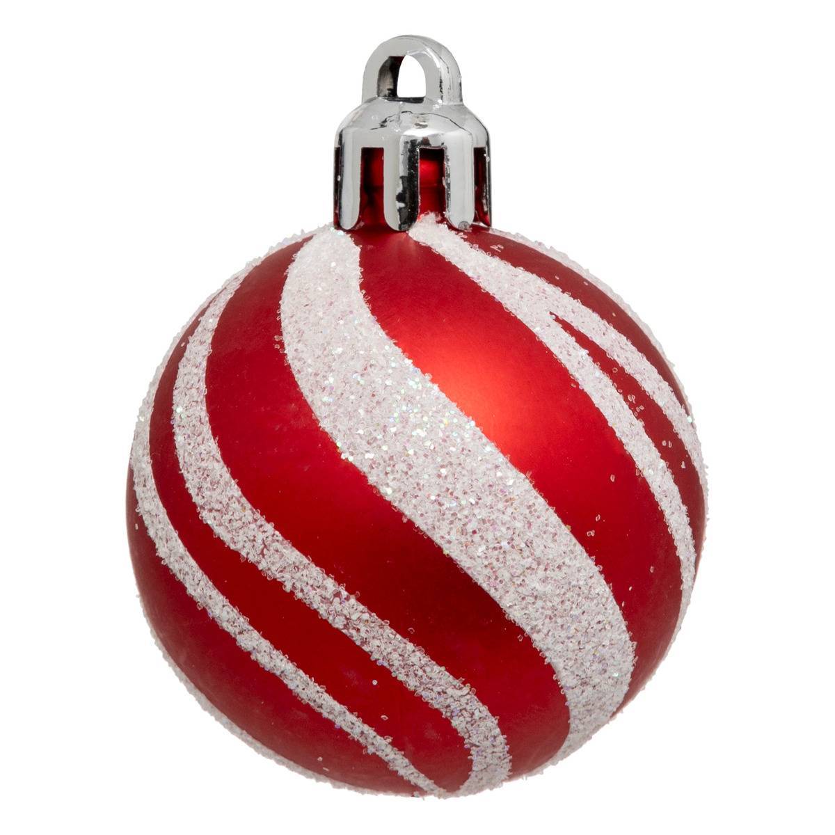 Fééric Lights & Christmas - Boule de Noël Rouge Blanc - Feeric Lights & Christmas - Image 3
