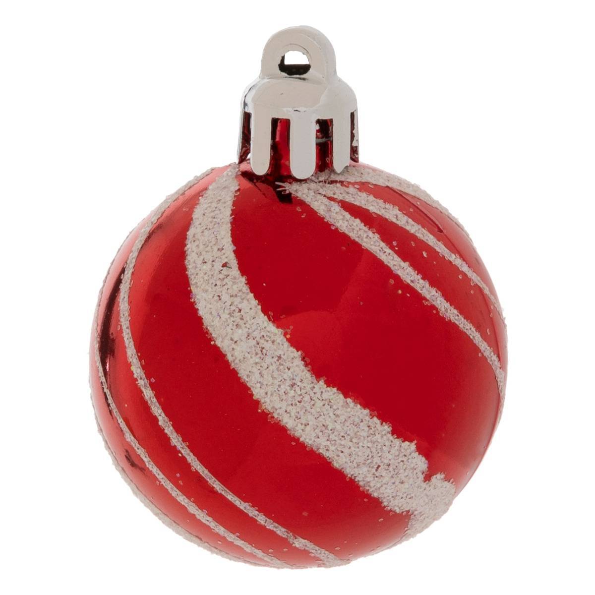 Fééric Lights & Christmas - Boule de Noël Rouge Blanc - Feeric Lights & Christmas - Image 4
