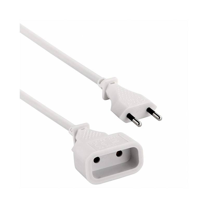 Electraline - Rallonge électrique ménagère 2G0,75 - 3m ELECTRALINE
