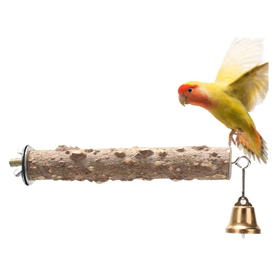 Perchoir en bois pour cage à oiseaux DtopbuyAge