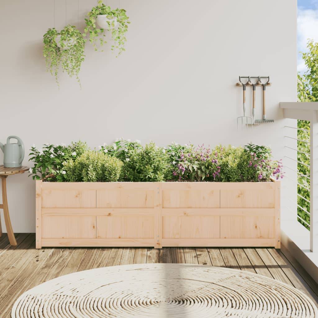 Maison Chic - Jardinière - Bac à fleurs - Pot de fleurs 180x50x50 cm bois de pin massif - Meuble Pro - Image 3