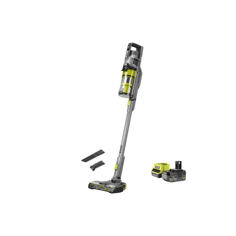 Ryobi - Aspirateur balai Brushless 18V RYOBI - 90 AW - Batterie 4,0Ah - Chargeur rapide - RSVS18BL-1C40G - Image 1