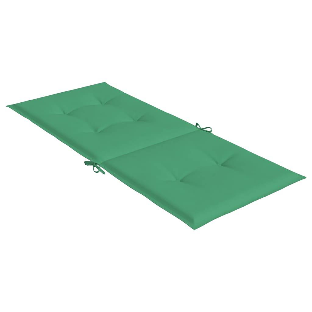 Prolenta Premium - Coussins de chaise de jardin polyester vert  120 x 50 x 3 cm  - Prolenta premium p334.0 - Image 6