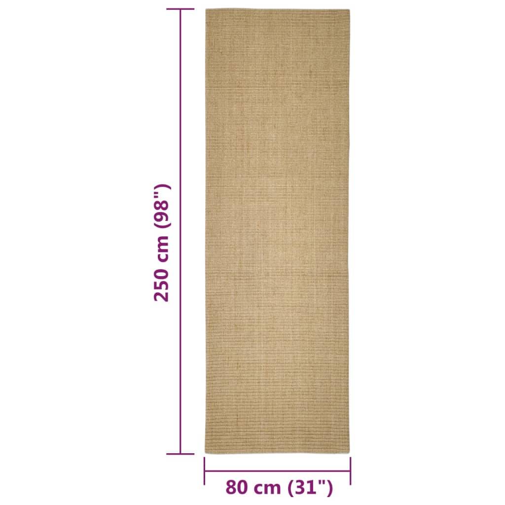 Vidaxl - Tapis en sisal pour griffoir 80x250 cm vidaXL 3203418 - Image 3