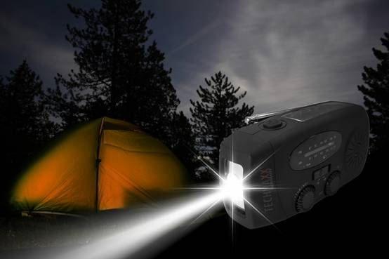 TECHNAXX - RADIO ET LAMPE SOLAIRE + MANIVELLE - Image 5