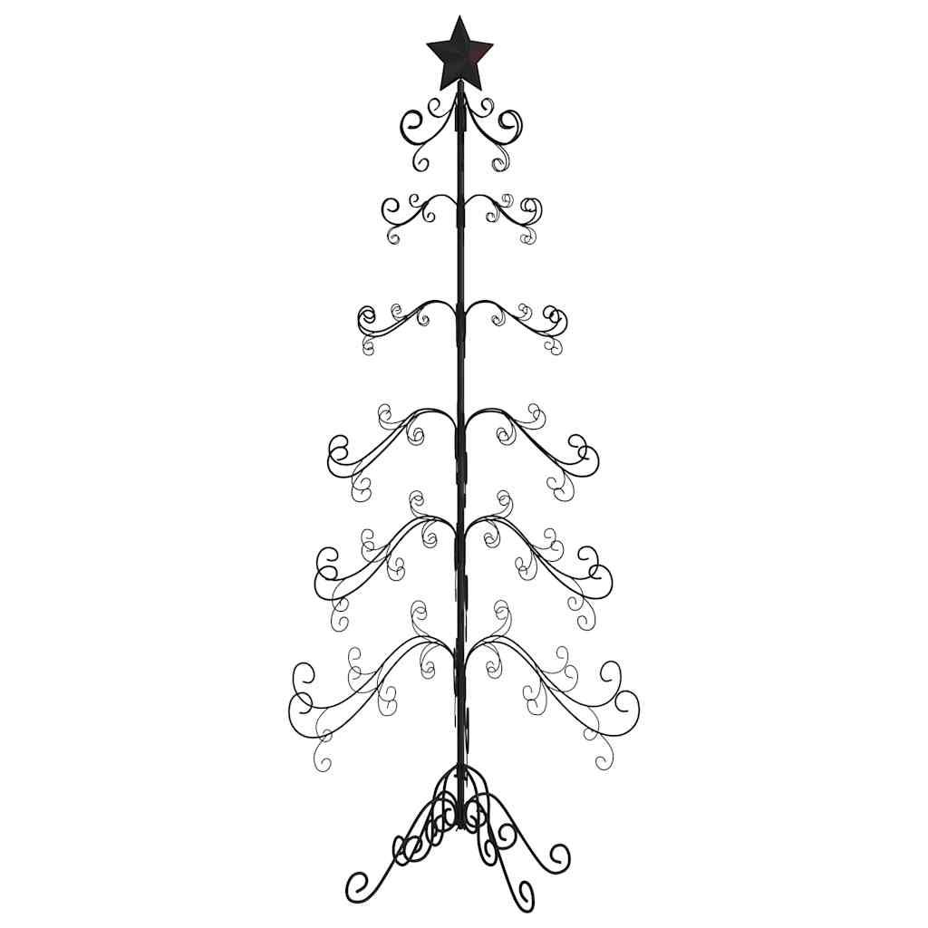 Prolenta Premium - Sapin de noel en bois  Paul-Louis-René Noir  65 X 65 cm  - P87209N - Image 2