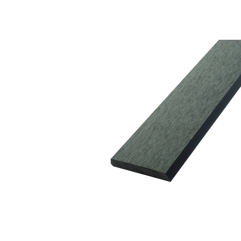 Bardage ajouré bois composite - Coloris - Gris anthracite, Epaisseur - 1cm, Largeur - 7.5 cm, Longueur - 270 cm - Image 1
