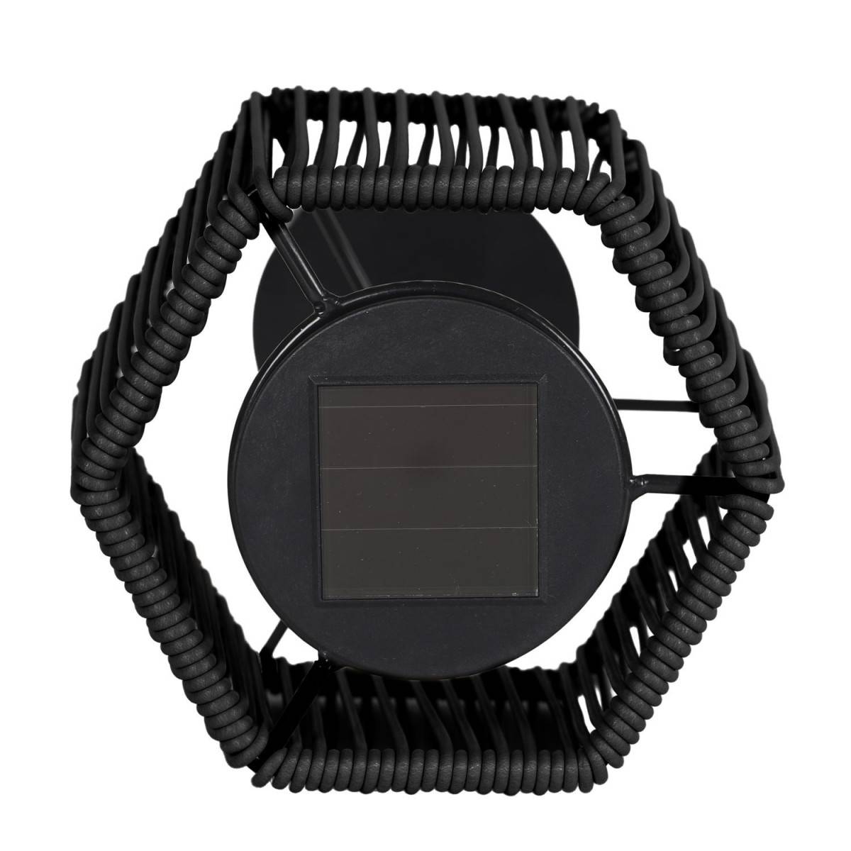 The Home Deco Factory - Lampe à Poser Extérieur Solaire "Carmine" 40cm Noir - Image 4