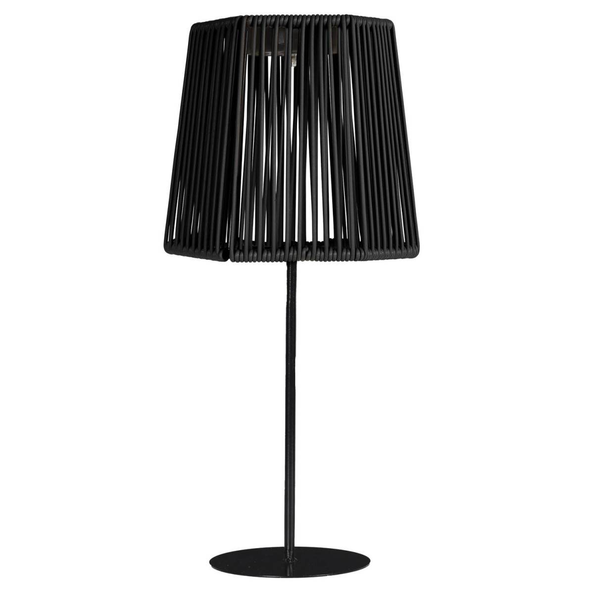 The Home Deco Factory - Lampe à Poser Extérieur Solaire "Carmine" 40cm Noir - Image 1