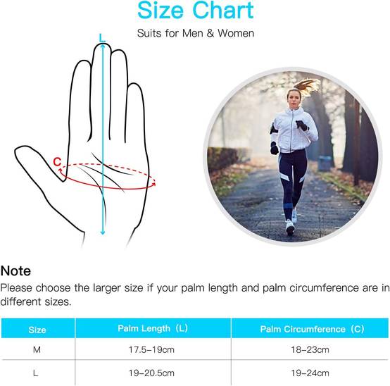Gants Doublure Chauffants, sous Gants à Écran Tactile Gants de Cyclisme Gants de Course à Pied Coupe-Vent Respirant Antidérapant Idéal pour Vélo Exerc - Image 2
