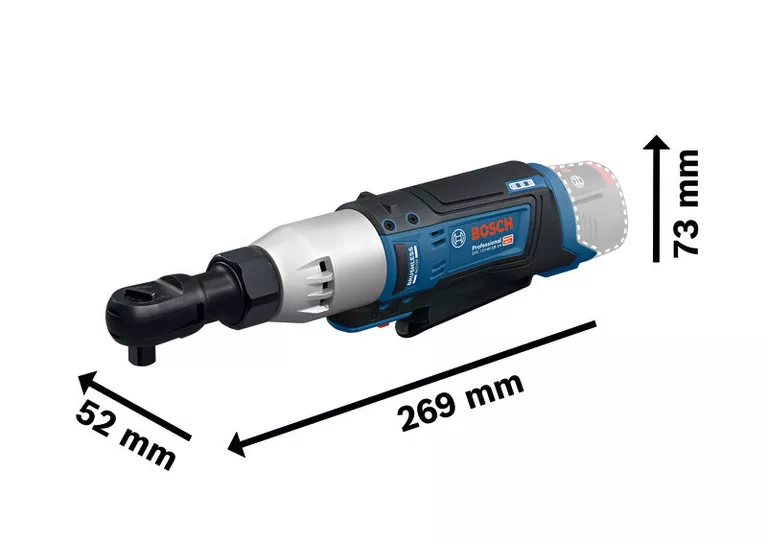 Bosch - Clé à cliquet GRC 12V-60 3/8 SN Professional sans batterie, ni chargeur - BOSCH - 06019N8301 - Image 6