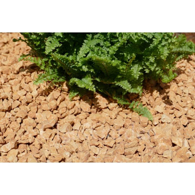 Gravier Jaune Saumon 10-15 Pack de 20 M² - 40 sacs - 800 kg - Image 4