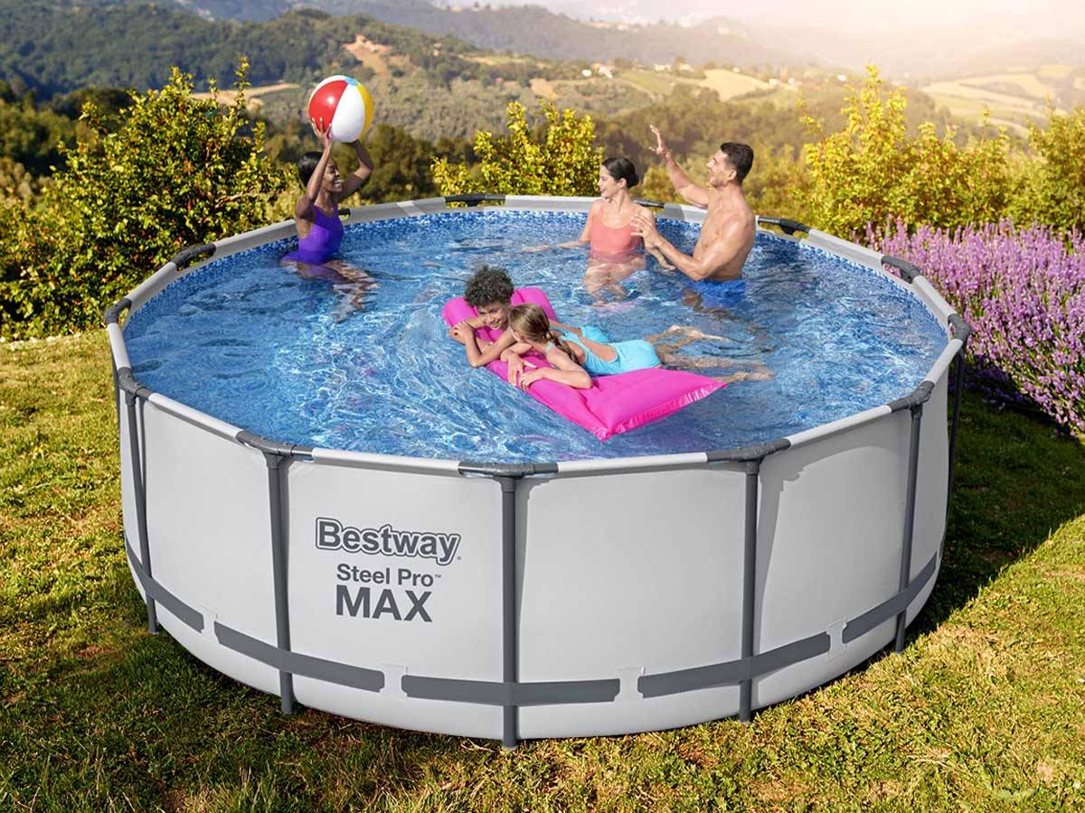 Bestway - Piscine tubulaire Steel Pro Max ronde 3,96 x 1,22 m - Bestway - Image 1