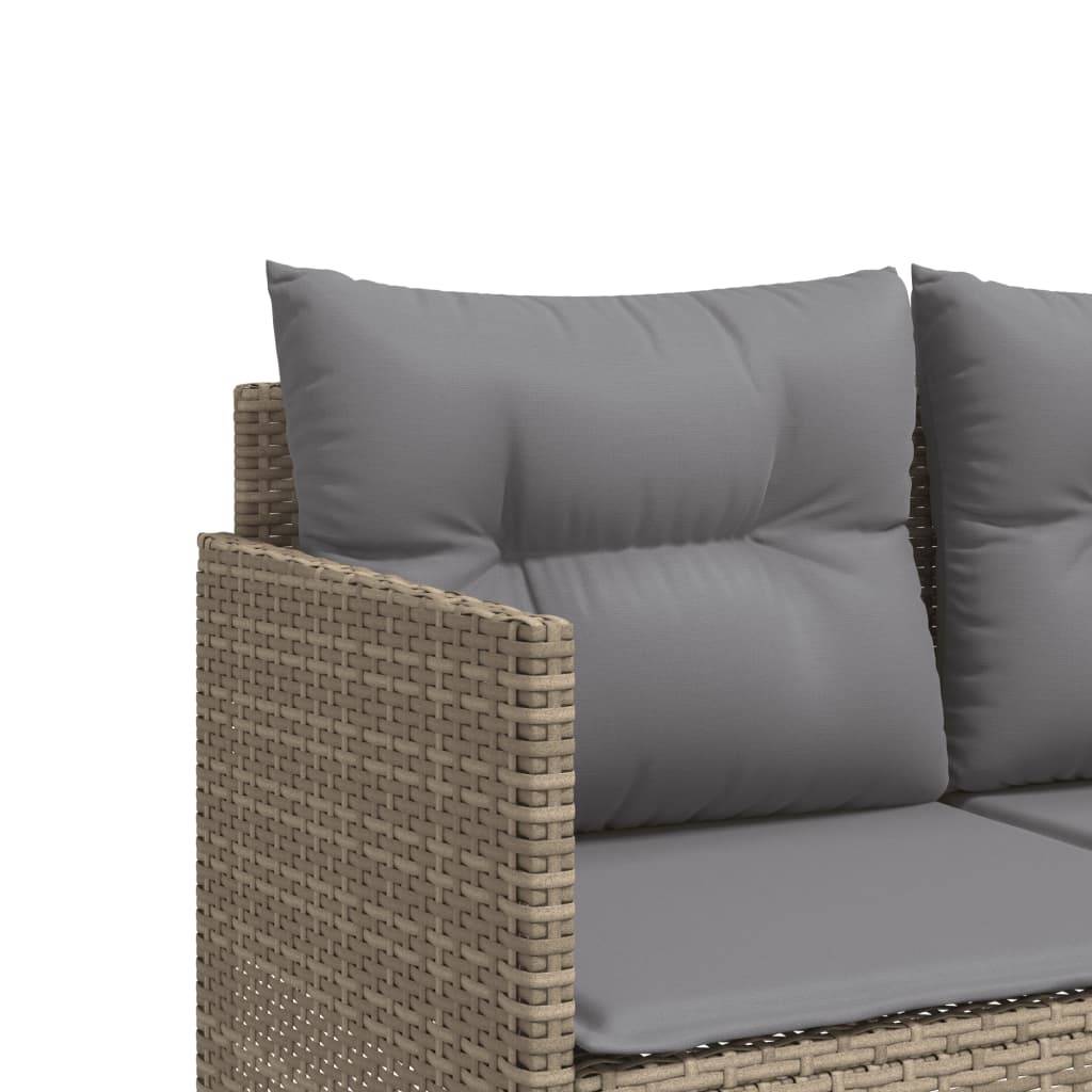 Maison Chic - Bain de soleil - Transat - Chaise longue avec coussins beige résine tressée - MEUBLE PRO-JU6474 - Image 7