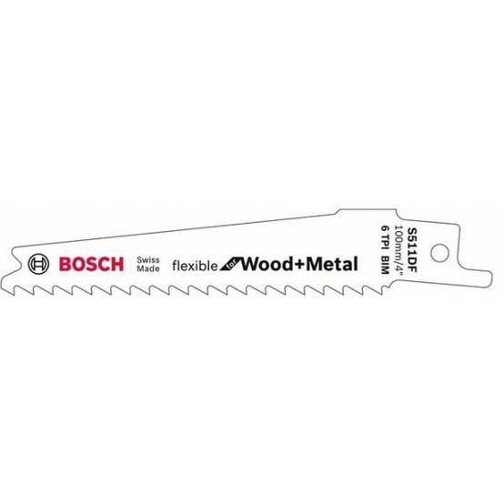 Bosch - Carte de 2 Lames BOSCH Bois et Métal S511DF - 2608657722