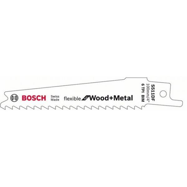 Bosch - Carte de 2 Lames BOSCH Bois et Métal S511DF - 2608657722