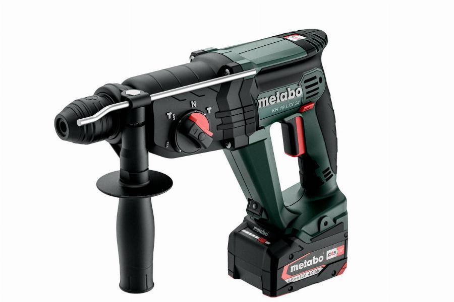 Metabo - Marteau perforateur METABO KH 18 LTX 24 - 2 batteries 4.0 Ah, chargeur - 601712510a - Image 1