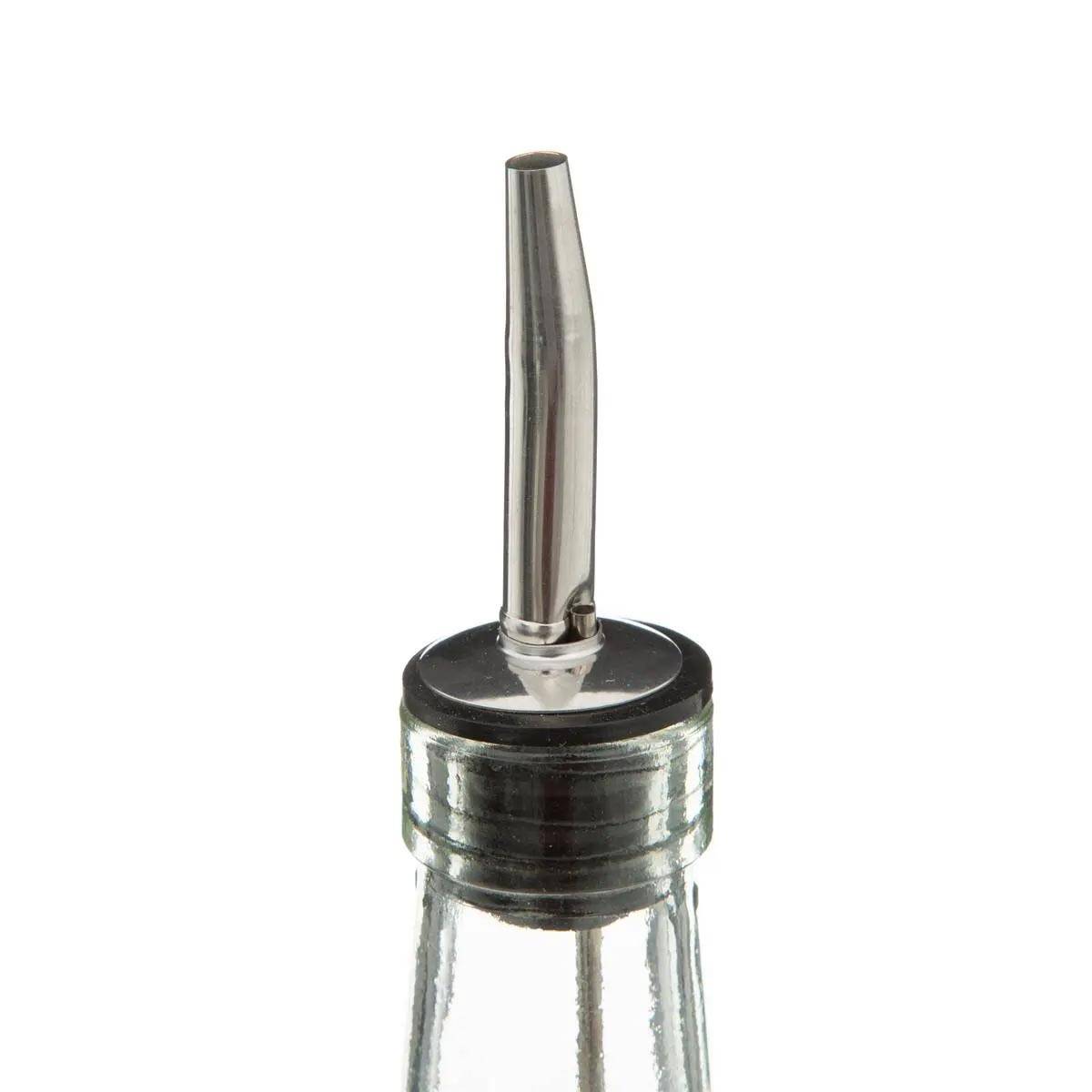 Set Huile & Vinaigre "Bambou" 32cm Transparent - Image 2