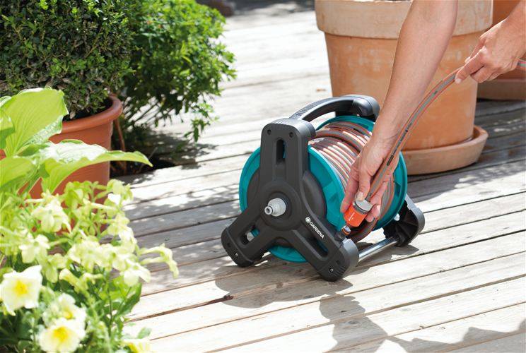 Gardena - Dévidoir d'arrosage portable 10 Classic équipé Gardena - Image 4