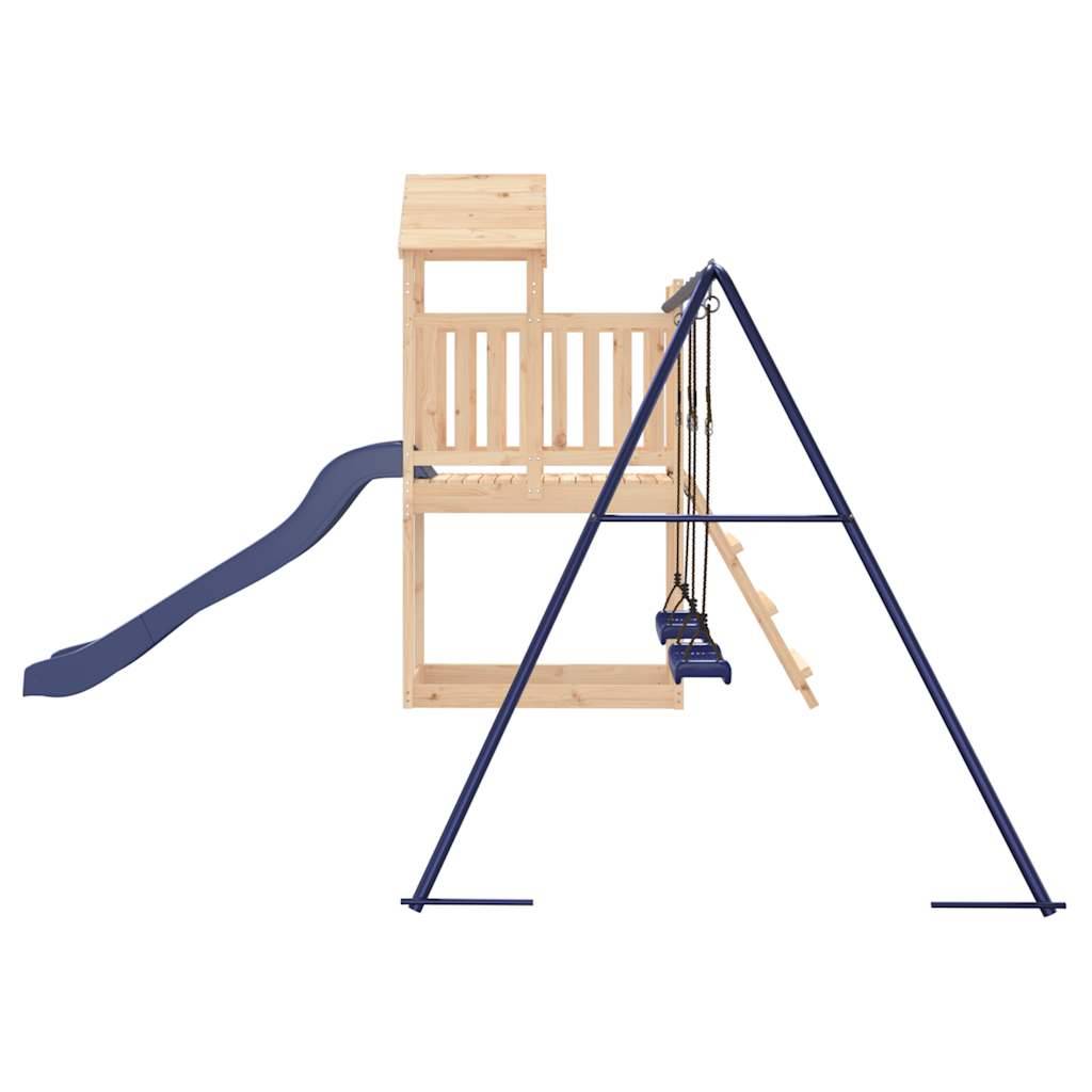 Aire de jeux d'extérieur - Jeu Plein air enfant bois de pin massif-JU1490 - Image 6