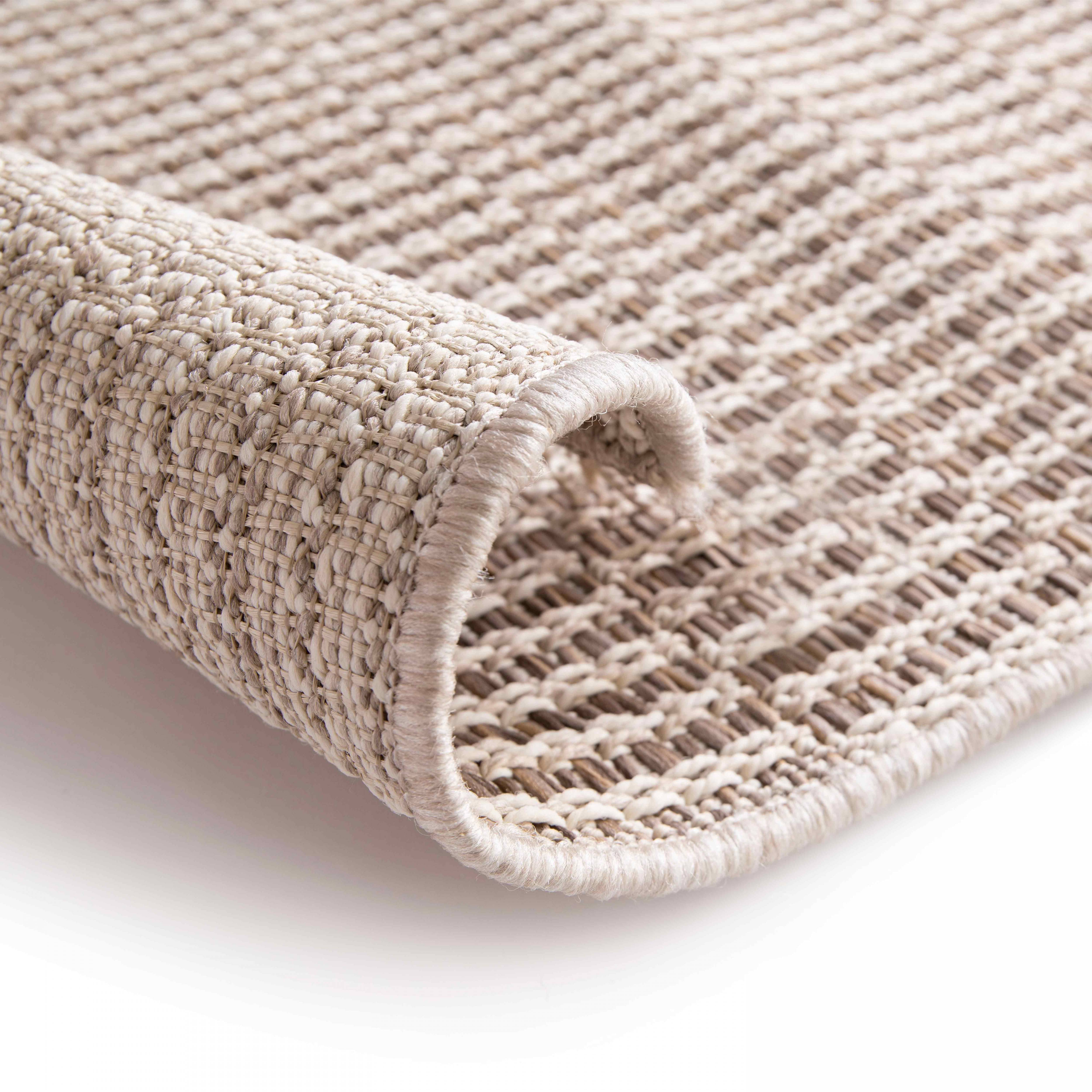 Oviala - Tapis d'extérieur en polypropylène 120 x 170 cm beige Kasla - Oviala - Image 3