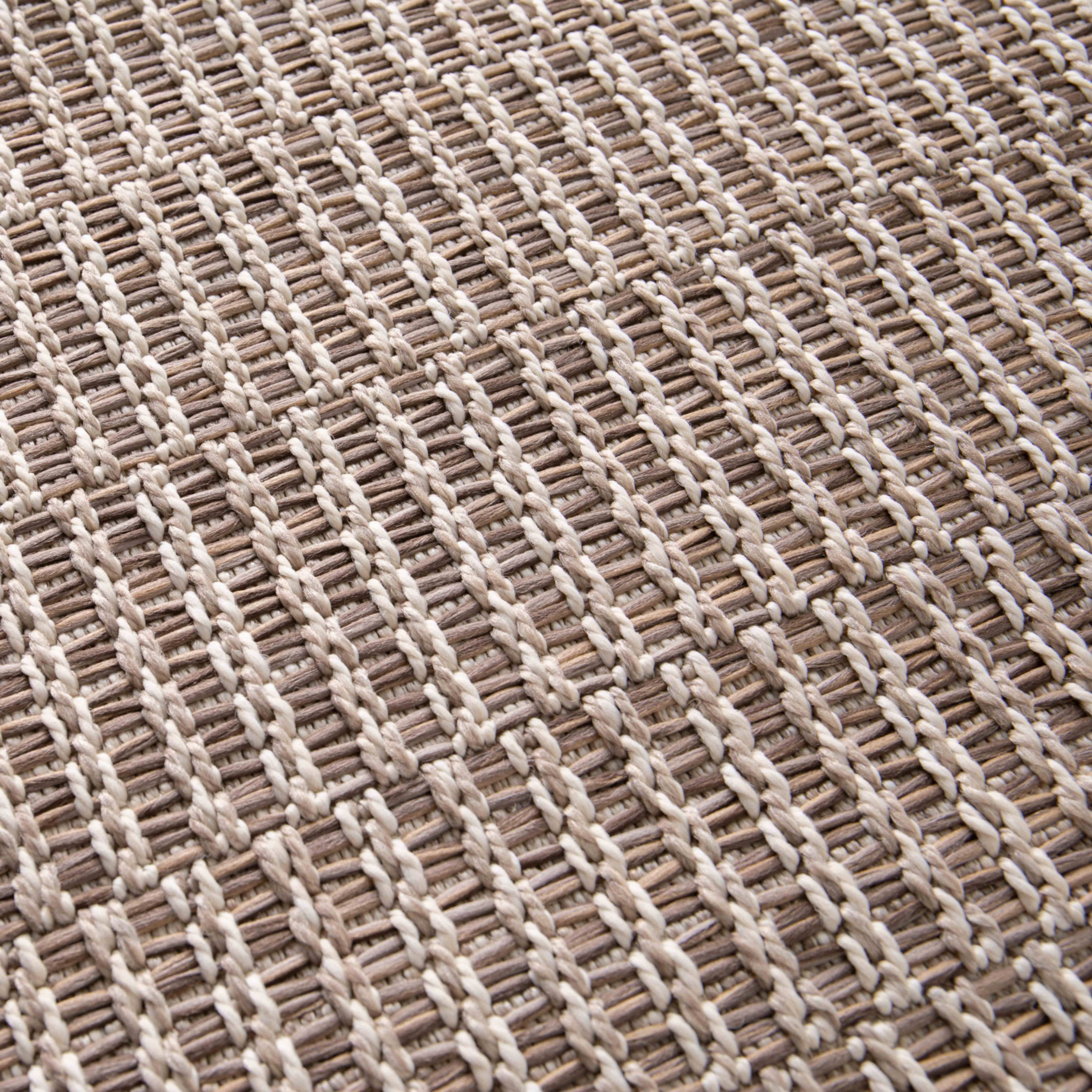 Oviala - Tapis d'extérieur en polypropylène 120 x 170 cm beige Kasla - Oviala - Image 4
