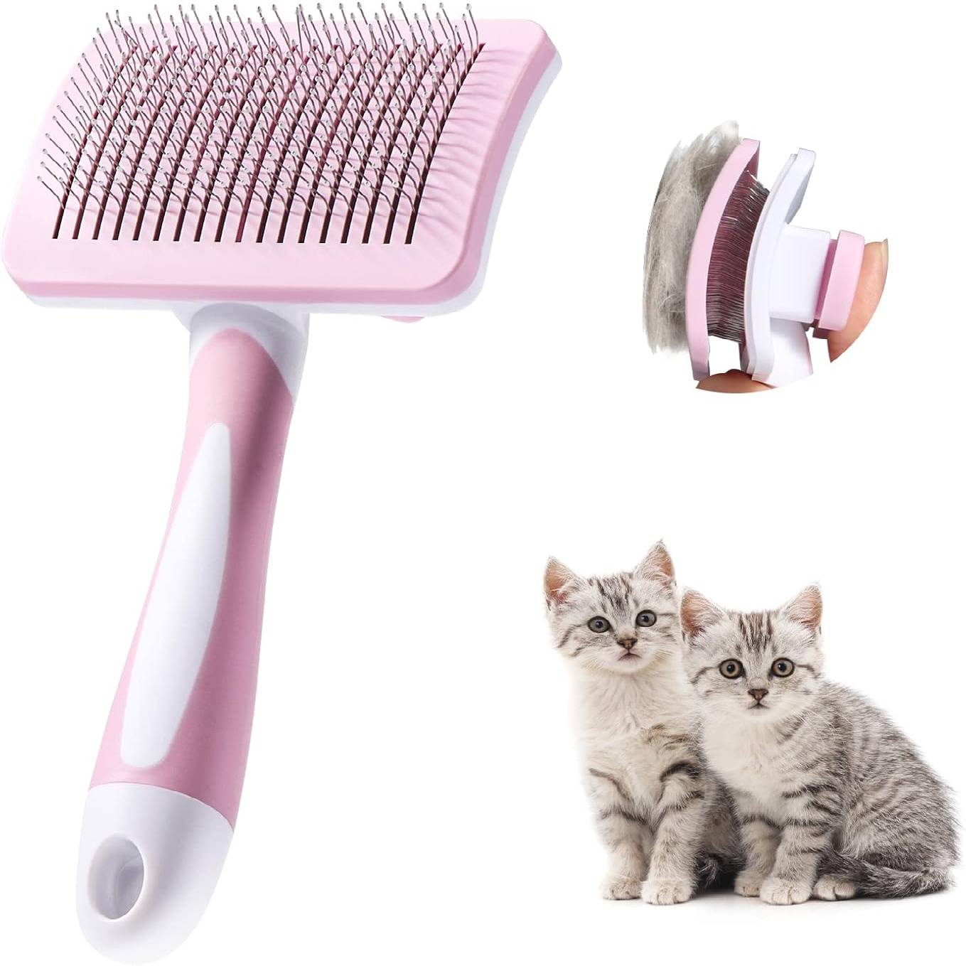 Brosse à Nettoyage pour Animaux (Long/Court Poil)- IntiMeg - Image 1
