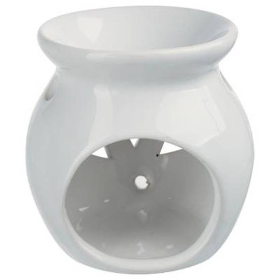 Brûle-Parfum & 12 Flacons d'Huiles 10ml Blanc - Image 4