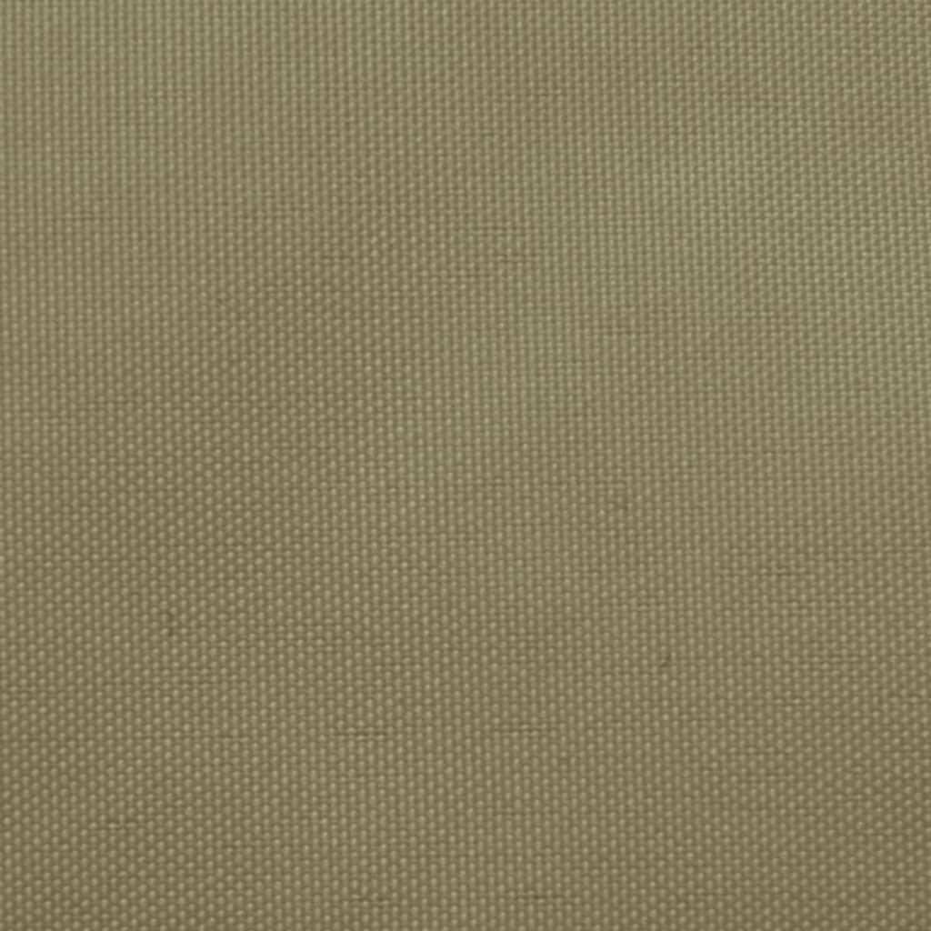 Helloshop26 - Voile toile d'ombrage parasoltissu oxford triangulaire 4 x 4 x 4 m beige - Image 3
