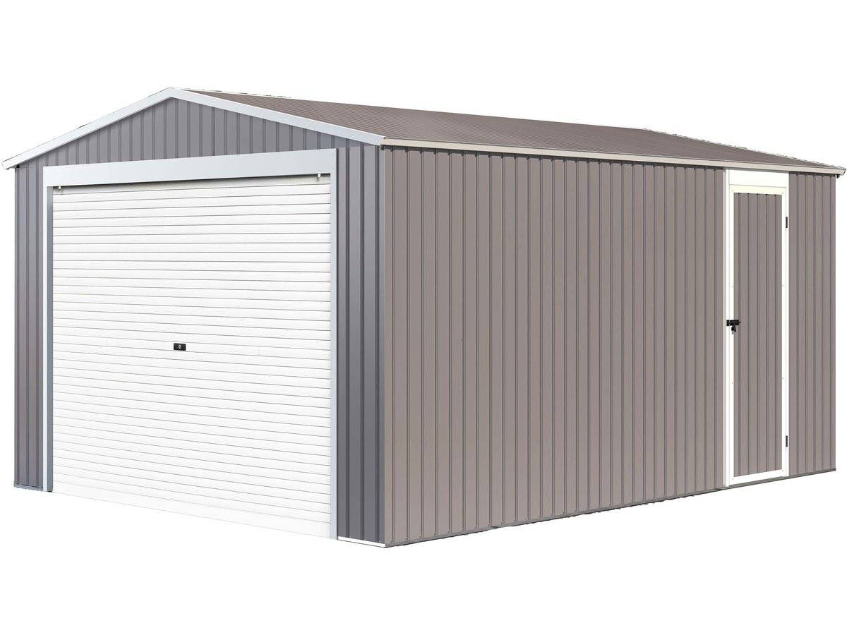 Habitat Et Jardin - Garage Métal "nevada" Avec Porte Roulante - 15,61m² -habitat Et Jardin - Image 1