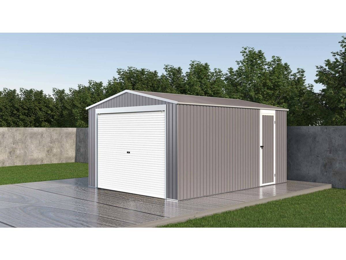 Habitat Et Jardin - Garage Métal "nevada" Avec Porte Roulante - 15,61m² -habitat Et Jardin - Image 2
