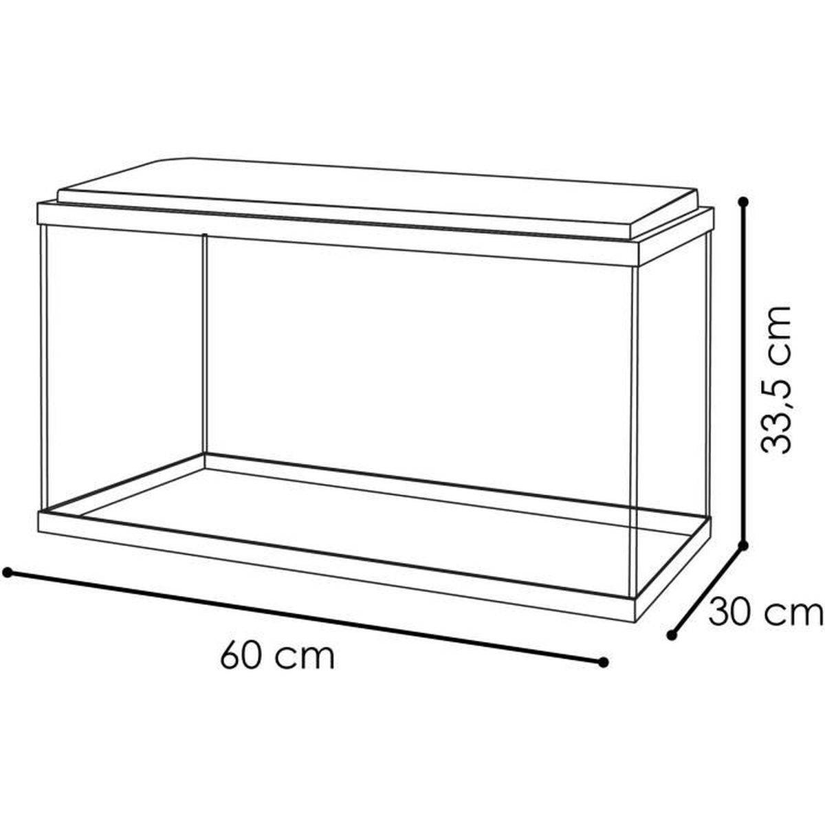 Ciano - Kit aquarium blanc 58 L CIANO Emotions Pro 60, filtre interne CF80, éclairage LED CLA60, chauffage 50 W - Image 6