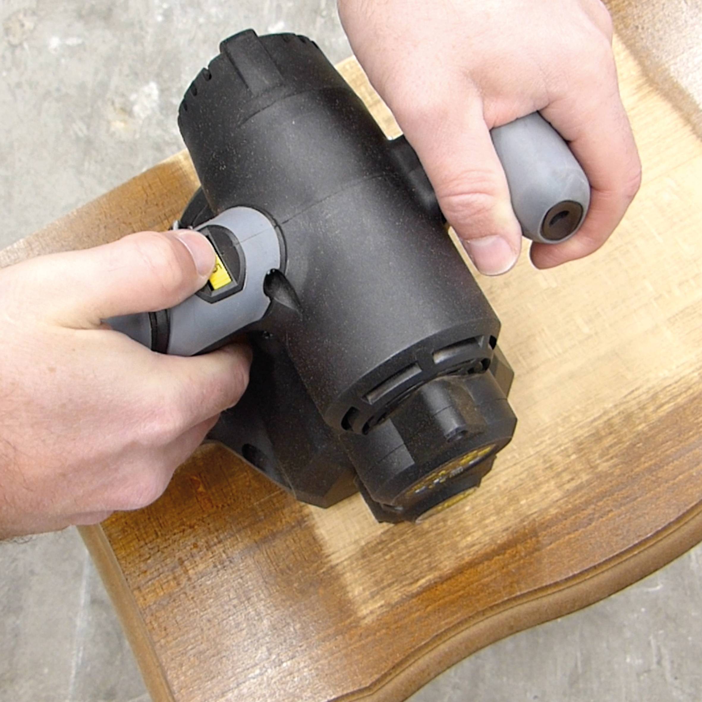 Rénovateur compact 420W brosse à lamelles abrasives Ø80mm FARTOOLS - Image 5