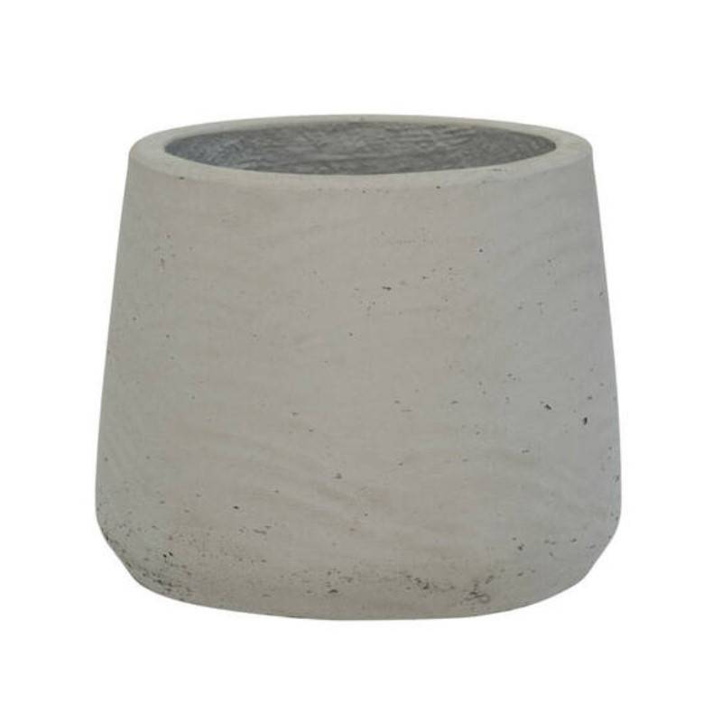 Pottery Pots - Pot Patt M Gris Effet béton 16,5cm - Pottery Pots - Image 1