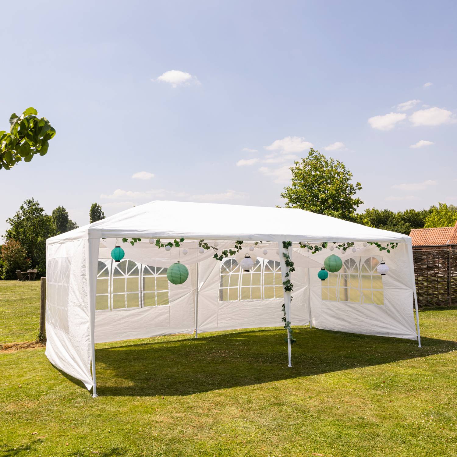 Tente de réception 3 × 6m ALIZÉ - HAPPY GARDEN - Image 4