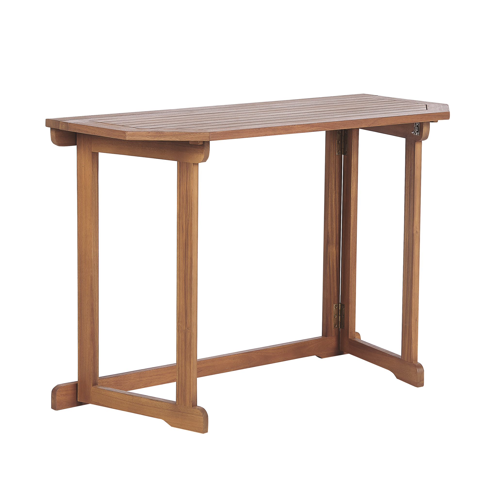 Beliani - Table pliable, 3 Personnes Acacia Marron TREIA - 47x110x74- Beliani - Image 2