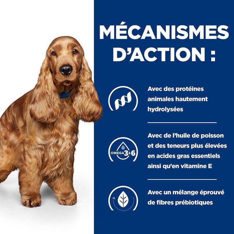CROQUETTES CHIEN ADULT PRESCRIPTION DIETS Z/D FOOD SENSITIVITIES - HILL'S 3 kg - Image 4