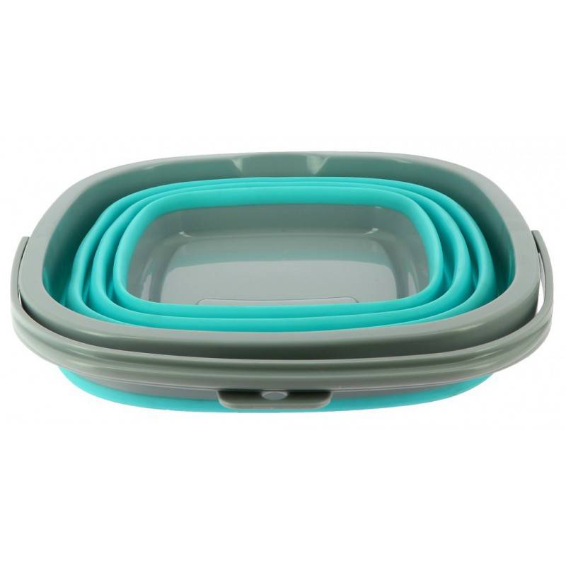 Seau pliant 10L -  Accessoire cheval - Bleu - Image 2