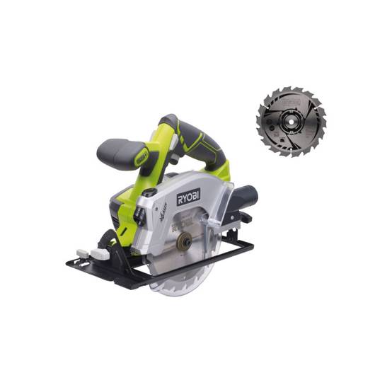 Ryobi - Pack RYOBI - Scie circulaire RWSL1801M - 18V One+ - diamètre 150 mm sans batterie ni chargeur - Lame ultra fine CSB150A1 - Image 1