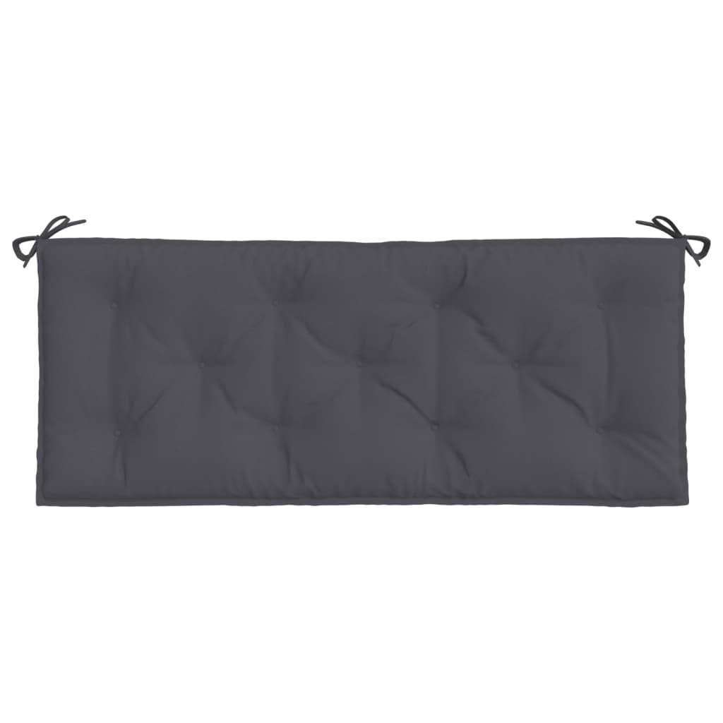 ComfortXL - Grand Coussin pour Banc Tissu Oxford Confortable pour Salon de Jardin Anthracite 120x50x7 cm – ComfortXL Outdoor Living - Image 4